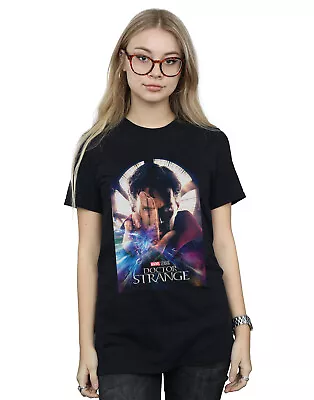 Buy Marvel Studios Women's Doctor Strange Poster Boyfriend Fit T-Shirt • 13.99£