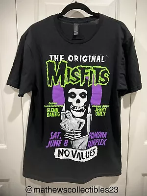 Buy NEW The Original Misfits - No Values Fest - TShirt - Pomona CA - 2024 - Medium • 116.70£