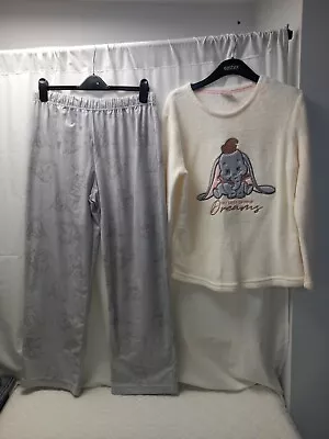 Buy ❤️ Disney Dumbo Fleece Pyjamas Size Medium Ladies Bnwot • 3.99£