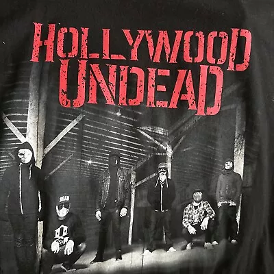 Buy HOLLYWOOD UNDEAD Shirt Mens 2XL Black Metal Music Concert Tour Day If The Dead • 38.83£