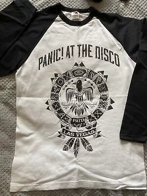 Buy Panic! At The Disco, (Brendon Urie) Las Vegas T Shirt, Medium, Long Sleeves • 10£