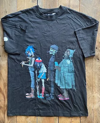 Buy H&M Gorillaz T-Shirt - Oversized - Black - Small • 35£