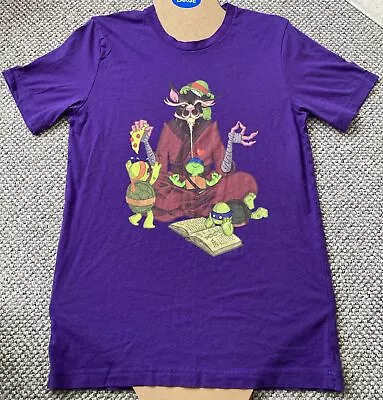 Buy Baby Teenage Mutant Ninja Turtles Purple T-shirt Size Approx. Large L • 4.99£