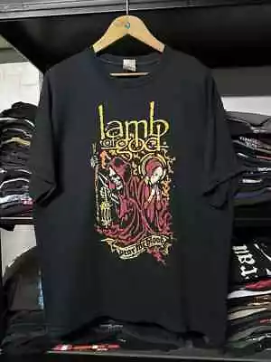 Buy Lamb Of God Pray For Blood Metal Vintage Y2K 2008 Unisex Tshirt All Size KH2223 • 25.20£