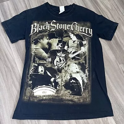 Buy Black Stone Cherry Gildan Band Tee T-Shirt Shirt Size S Small Black Front Print • 16.50£