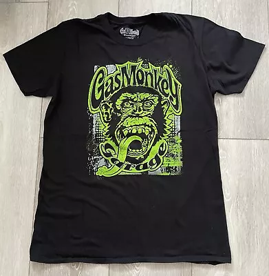 Buy Gas Monkey Garage Black & Green T-shirt - Size Large • 7£