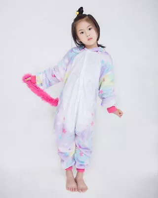 Buy Girls Boys Pyjamas 12Onesie Costume Anime Animal Cosplay  Star Heavenly HorseMJ • 6.62£