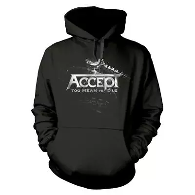 Buy Accept Unisex Adult Too Mean To Die Hoodie PH636 • 28.59£