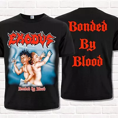 Buy Exodus Black T-Shirt, Bonded By Blood (1985). Thrash Metal. Heavy Metal. • 18.63£