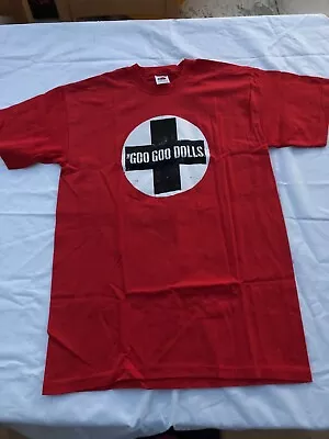 Buy Red T Shirt The Goo Goo Dolls Red Cross T Shirt SMALL NEW • 13.95£
