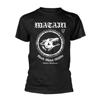 Buy Watain Black Metal Militia Official Tee T-Shirt Mens • 19.27£