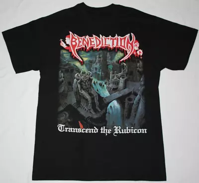 Buy Benediction Transcend The Rubicon'93 New Black T-shirt Da303 • 21.28£