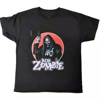 Buy Rob Zombie Kids T-Shirt: Magician (9-10 Years) • 14.26£