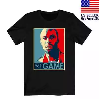 Buy The Wire Omar All In The Game Quotes Men'S Black T-Shirt S To 5Xl • 25.20£