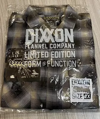 Buy DIXXON FLANNEL X HATEBREED RISE OF BRUTALITY Flannel Shirt - Collab - Men's 2XL • 74.55£