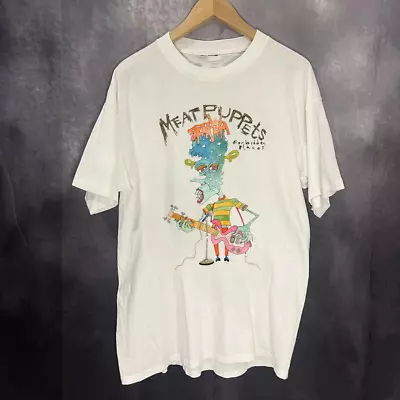 Buy Meat Puppets Band Live In Concert Tour Cotton Tee Adult Shirt All Size PR491 • 20.49£