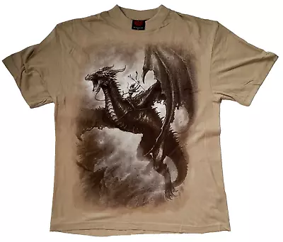 Buy  DRAGON RIDER  SPIRAL DIRECT UNISEX T-SHIRTGothic/Horror/Occult/Rock/Biker/Metal • 10.99£