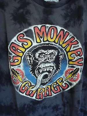 Buy Genuine Gas Monkey T Shirt Size XL (Black/Grey With Logo) • 13.95£