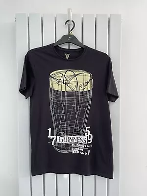 Buy Guiness Licenced Graphic T Shirt - Guiness 1759 Dublin Ireland - Size Medium • 10£