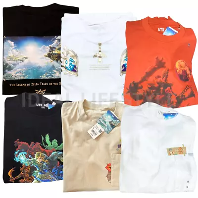 Buy UNIQLO The Legend Of Zelda: Tears Of The Kingdom UT Graphic T-Shirts S-4XL NWT • 38.90£
