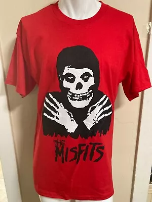 Buy THE MISFITS  T SHIRT  Color RED    Size XL • 13.07£