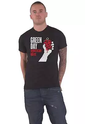 Buy Green Day T Shirt American Idiot Band Logo New Official Unisex Black • 16.95£