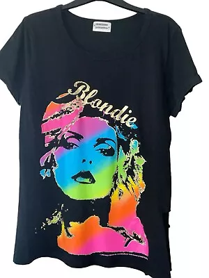 Buy Blondie Anthill Rockware Womens T Shirt Black Vintage Icon 2009 Size Large W848 • 15£