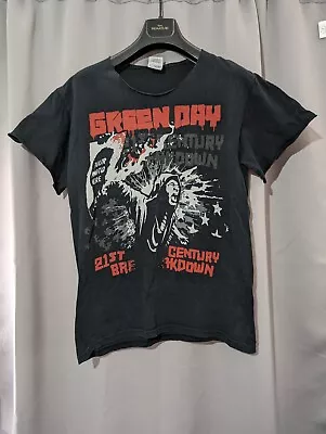 Buy Green Day T Shirt Vintage 21st Century Breakdown Size Medium • 15.99£