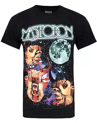 Buy Mastodon Black Mastadon Album Artwork Short Sleeved T-Shirt (Mens) • 19.99£