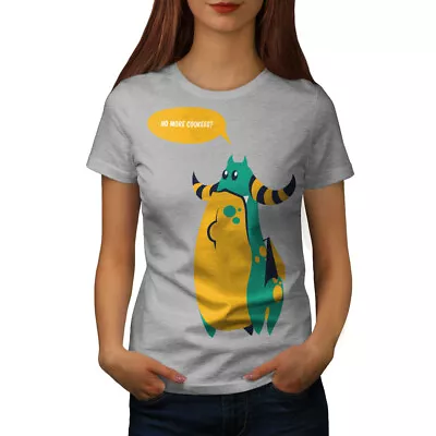 Buy Wellcoda Cookie Monster Cute Wild Womens T-shirt • 17.99£