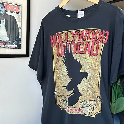Buy VINTAGE | Hollywood Undead Band T-Shirt Sz XXL • 35.41£