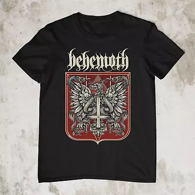 Buy NEW Behemoth Band Short Sleeve Black All Size Tee Shirt • 17.73£