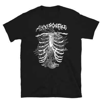 Buy ALEXISONFIRE Birds In Ribcage Post-Hardcore Emo Band T-Shirt • 24.25£