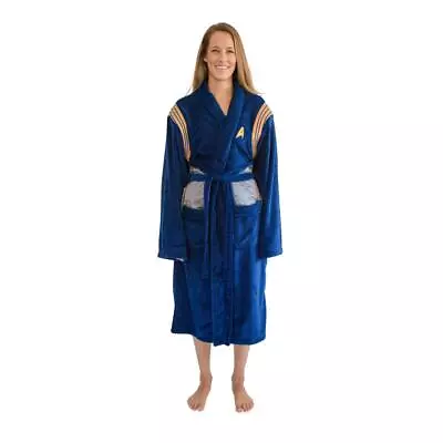Buy Star Trek: Discovery Bathrobe For Adults One Size Fits Most • 63.76£