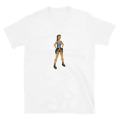Buy Lara Croft Tomb Raider PS1 Sony Vintage Throwback Short-Sleeve Unisex T-Shirt • 24.26£