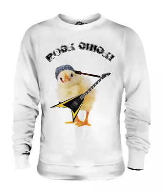Buy Rock Chick Unisex Funny Sweater Rocker Guitar Grunge Metal T Shirt Tee • 32£