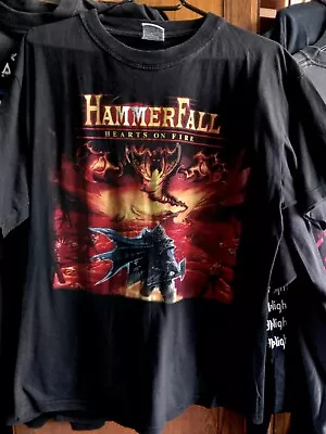 Buy Hammerfall Vintage Shirt 2002 • 50.32£
