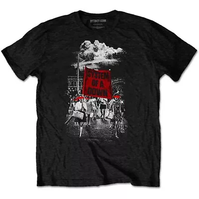 Buy System Of A Down Banner Marches Official Tee T-Shirt Mens • 14.99£