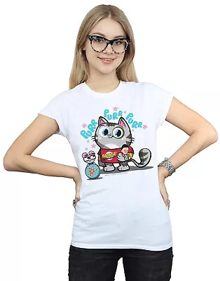 Buy The Big Bang Theory Women's Bazinga Kitty T-Shirt • 13.99£