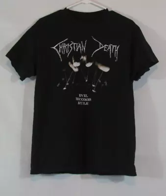Buy CHRISTIAN DEATH (Evil Becomes Rule) Official Band T-Shirt  • 16.80£