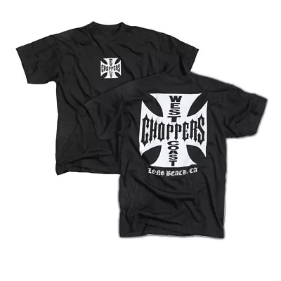 Buy West Coast Chopper 2 Sides Graphic Black T-shirt • 19.59£
