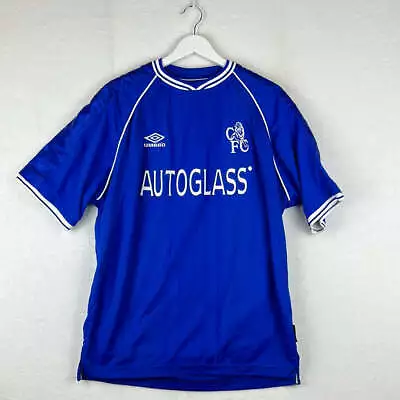 Buy Chelsea 1999/2000 Home Shirt - Large - Excellent Condition • 99.99£