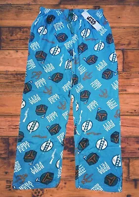 Buy Mens Lounge Wear Star Wars Pants Boba Fett Pyjama Bottoms Size 2XL • 11.99£