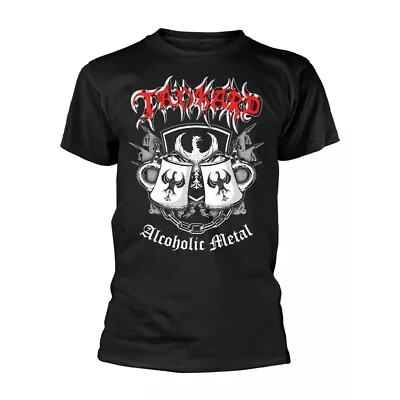 Buy TANKARD ALCOHOLIC METAL T-Shirt, Front & Back Print Large BLACK • 22.88£