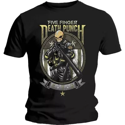 Buy Five Finger Death Punch Sniper Officially Licensed T-Shirt Rock FFDP FREE P&P • 15.79£