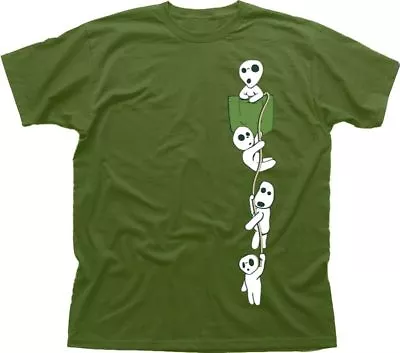 Buy MONONOKE FOREST SPIRIT KODAMA MANGA ANIME MIYAZAKI T-shirtOZ 9602 • 12.97£