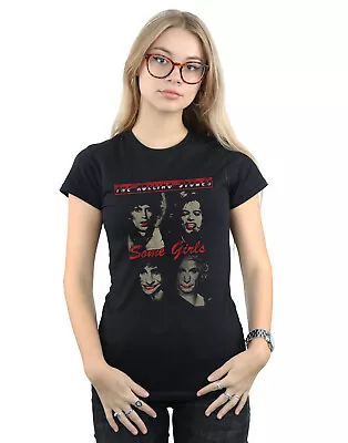 Buy Rolling Stones Women's Red Lipstick Girls T-Shirt • 15.99£