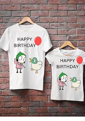 Buy Sarah And Duck Personalised T-shirt Kids Adult Sizes • 8.99£