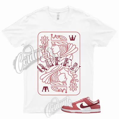 Buy QUEEN T Shirt For Dunk Valentines Day Low WMNS Team Red Adobe Air Dragon Force 1 • 17.64£