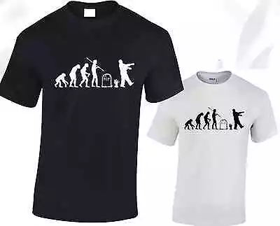 Buy Zombie Evolution Mens T Shirt The Walking Dead Christmas Gift Present Idea • 8.99£